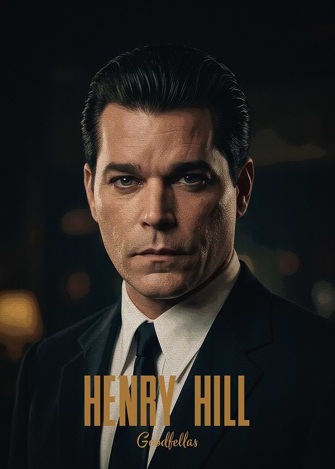Henry Hill Goodfellas Portrait