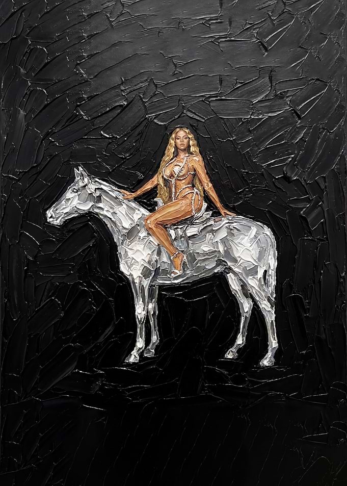 Renaissance Album Cover Painting Art