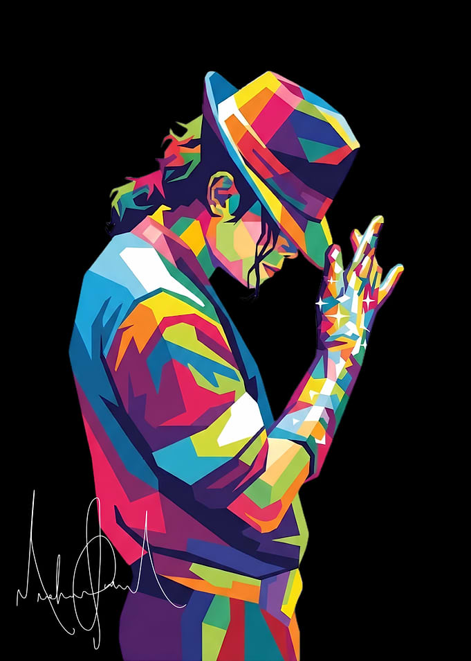 Mj King Of Pop Wpap Pop Art