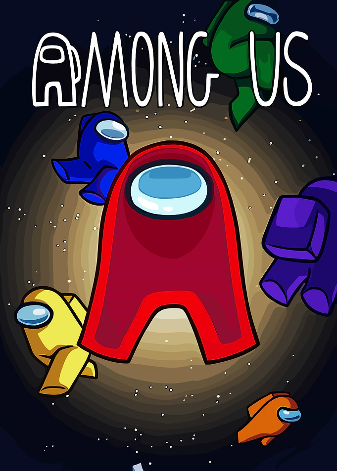 Among Us Game Poster