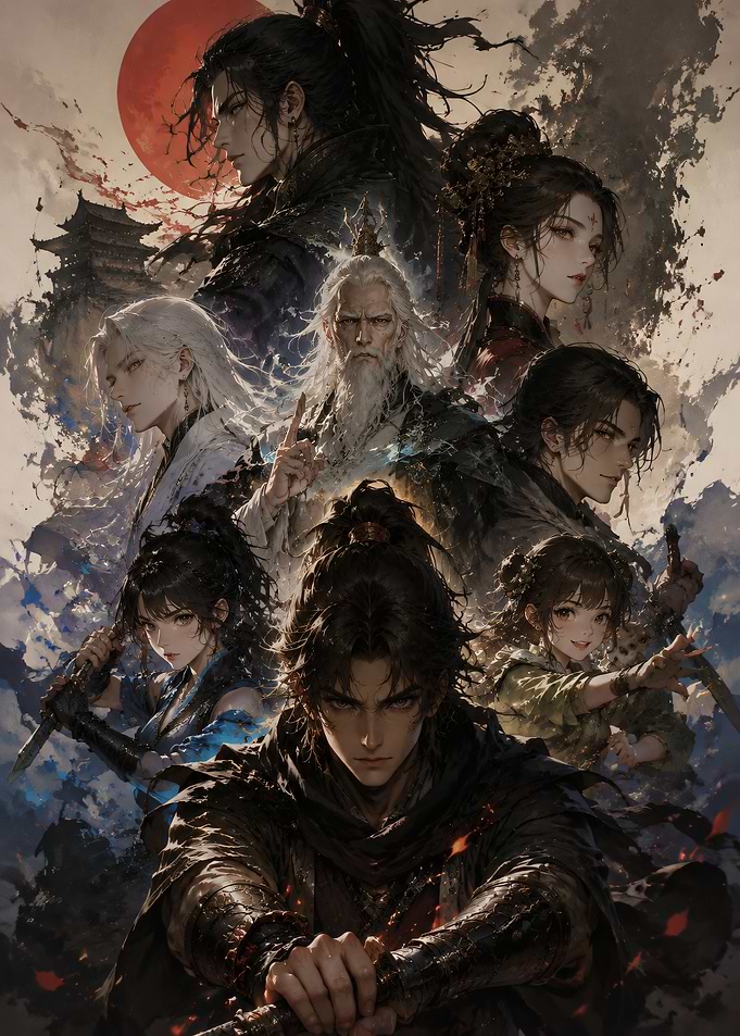 Epic Fantasy Warrior Group