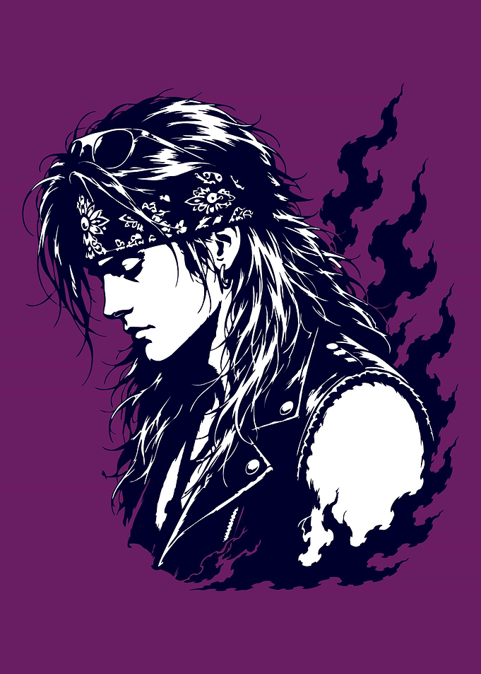Rocker with Bandana