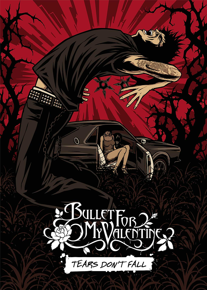Bullet For My Valentine Tears Don't Fall Poster