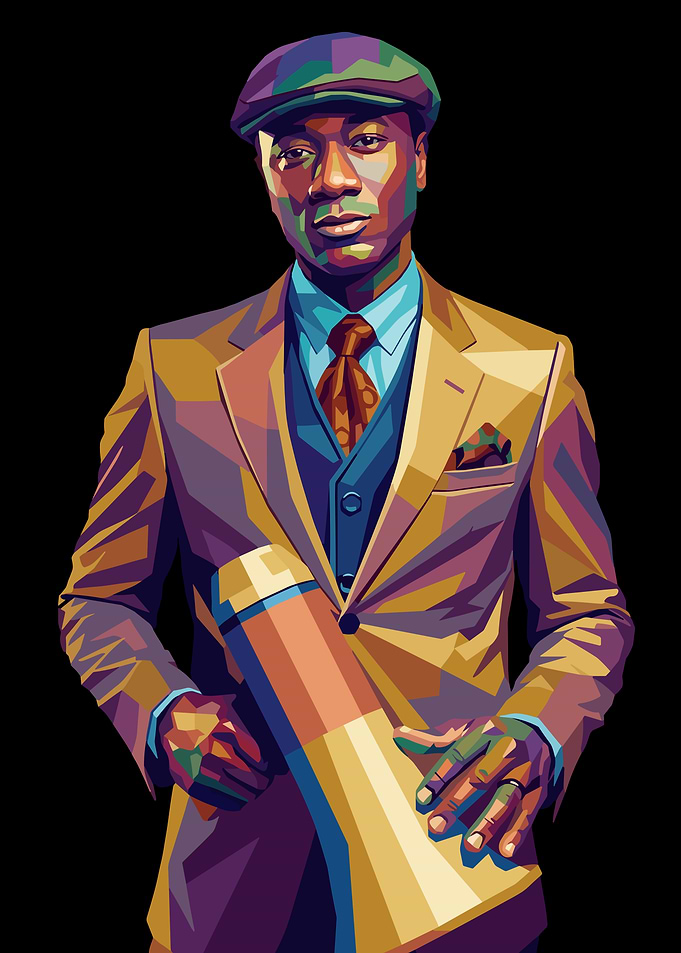 Aloe Blacc Pop Art Portrait