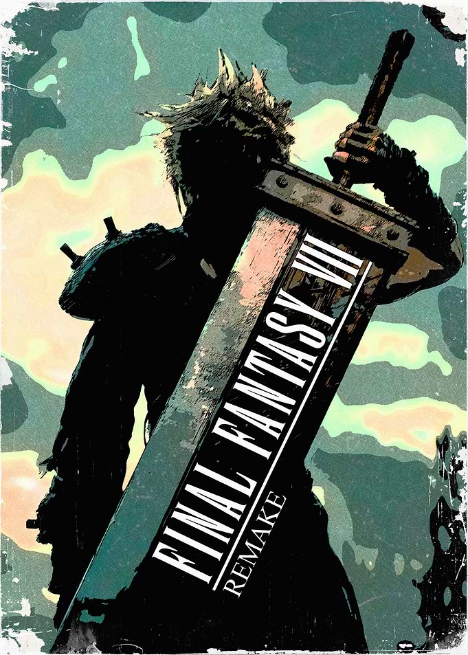 Final Fantasy VII Remake Poster