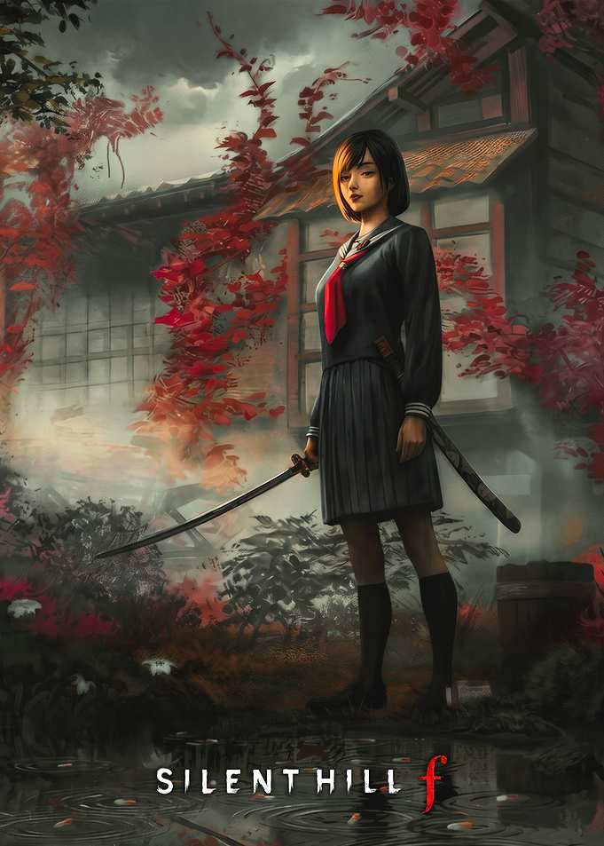 Silent Hill f Schoolgirl with Sword
