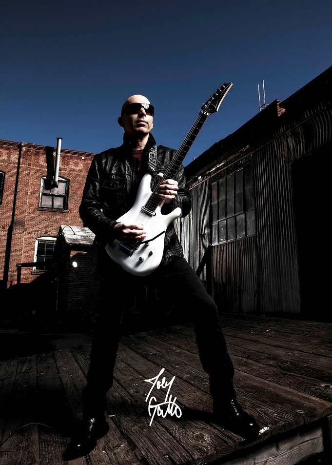 Joe Satriani with Guitar