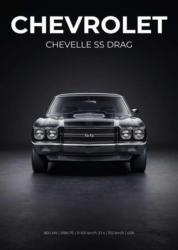 Chevrolet Chevelle SS Drag Car