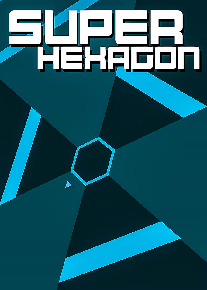 Super Hexagon Game Art