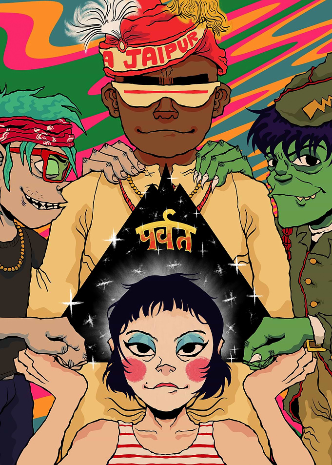 Gorillaz The Mountain