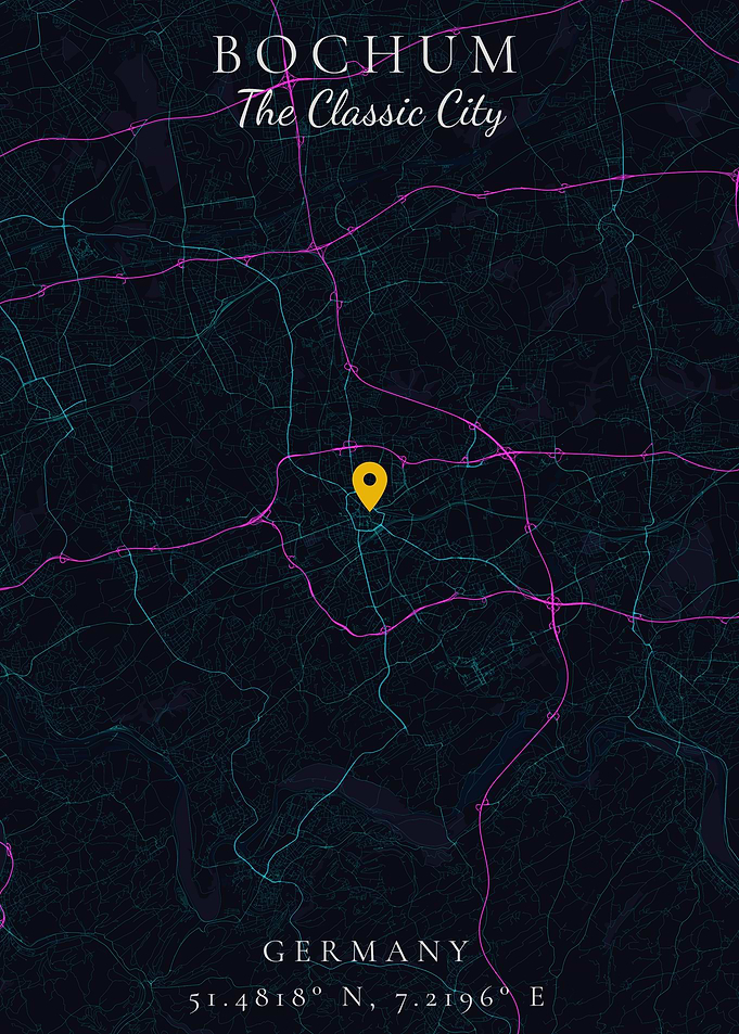Bochum City Map