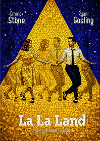 La La Land Mosaic Poster