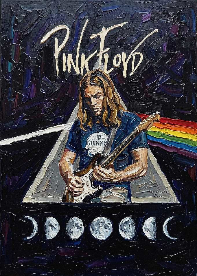 Pink Floyd Dark Side of the Moon Painting