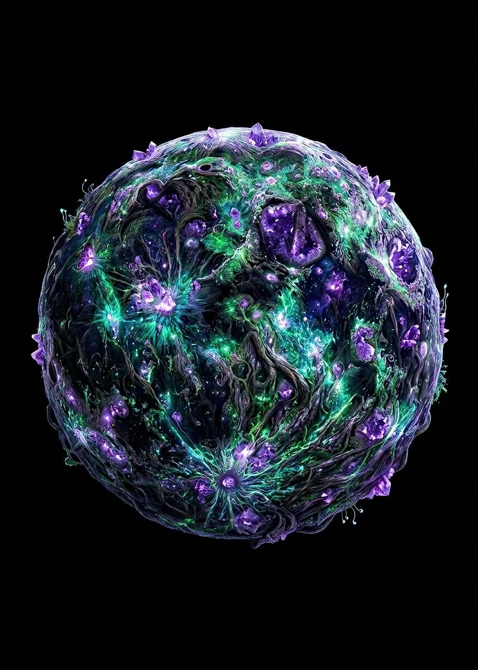 Mystical Crystal Planet