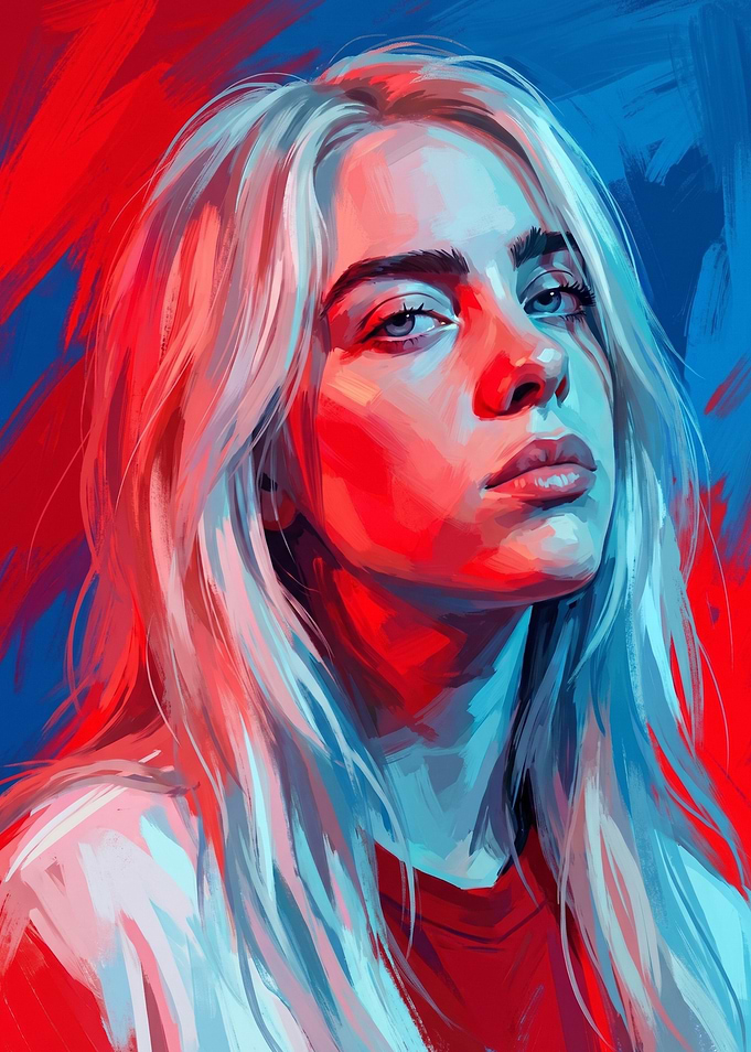 Billie Eilish Portrait