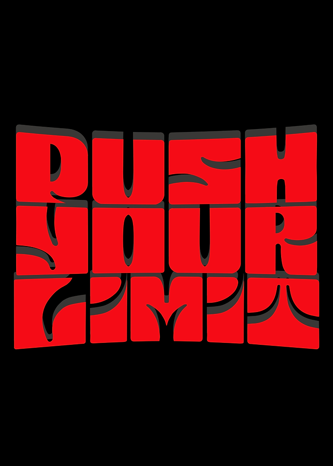 Push Your Limits Text Art