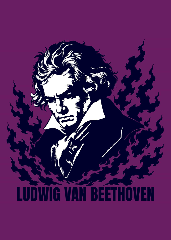 Ludwig Van Beethoven Portrait