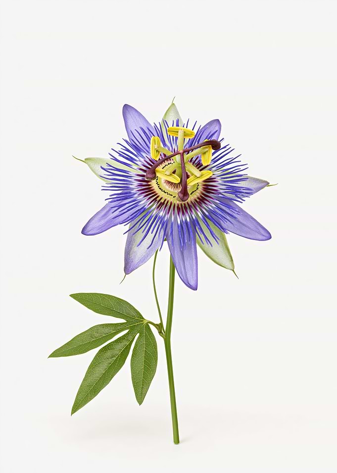 Passiflora caerulea flower