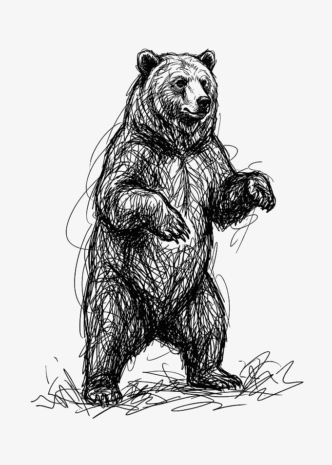 Standing Bear Sketch