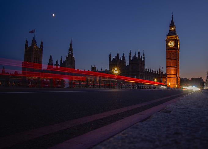 Big Ben and Houses of Parliament at Dusk