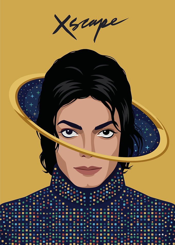 Michael Jackson Xscape Portrait