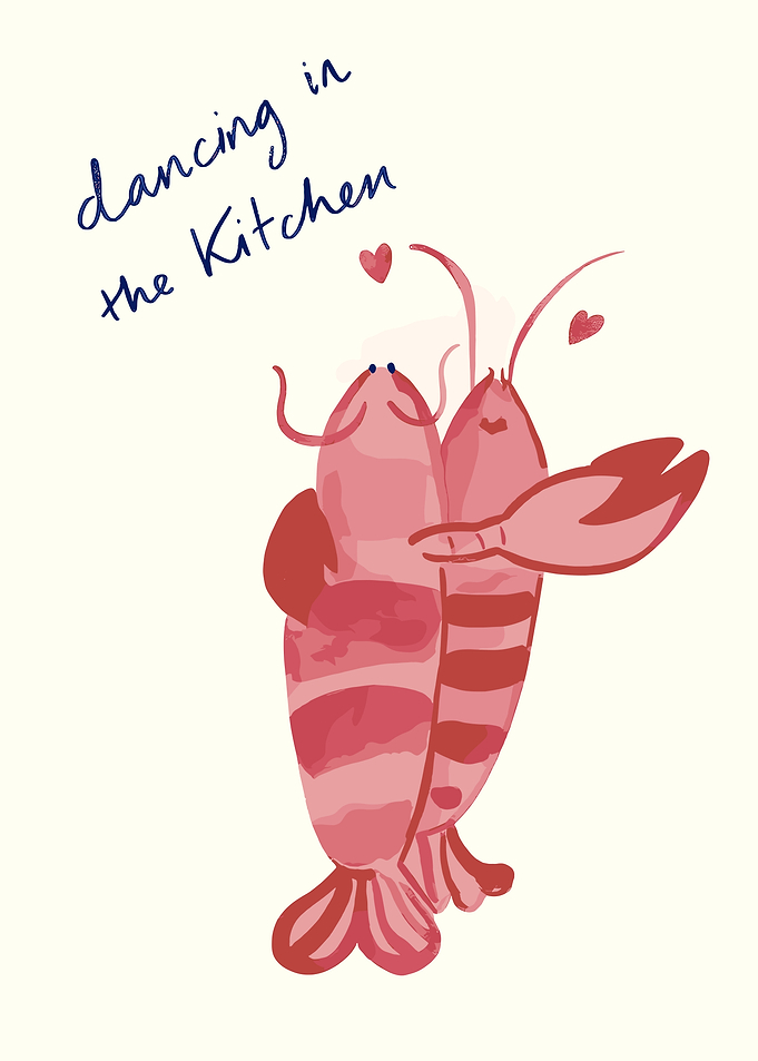 Dancing Lobsters in the Kitchen