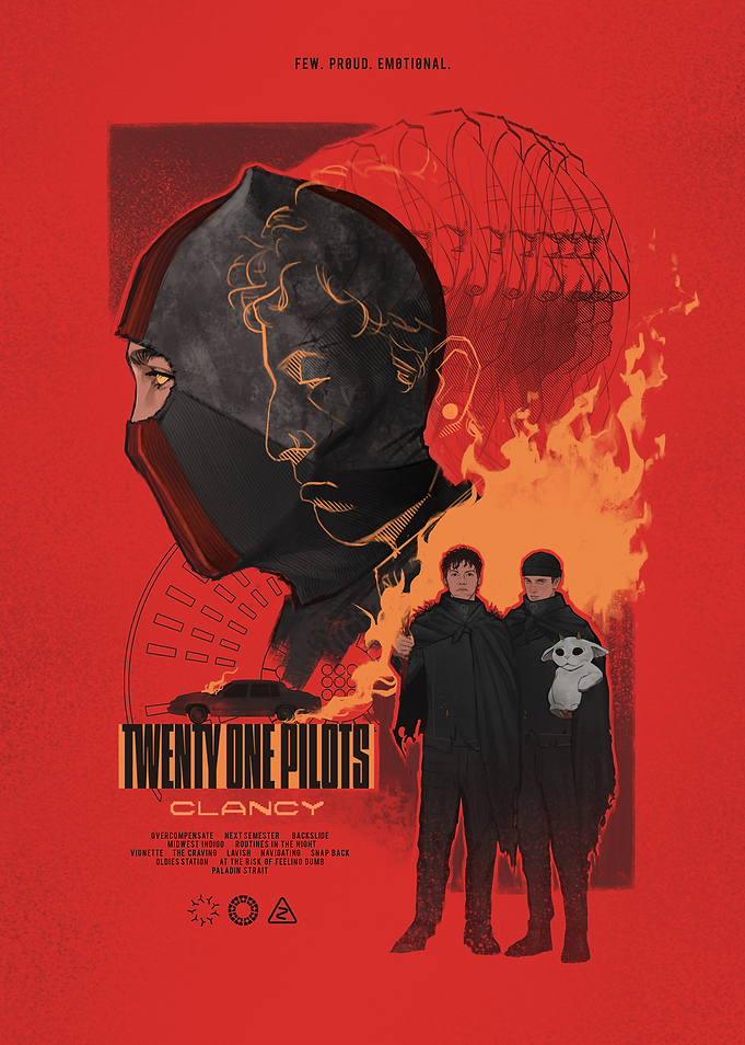 Twenty One Pilots - Clancy Poster