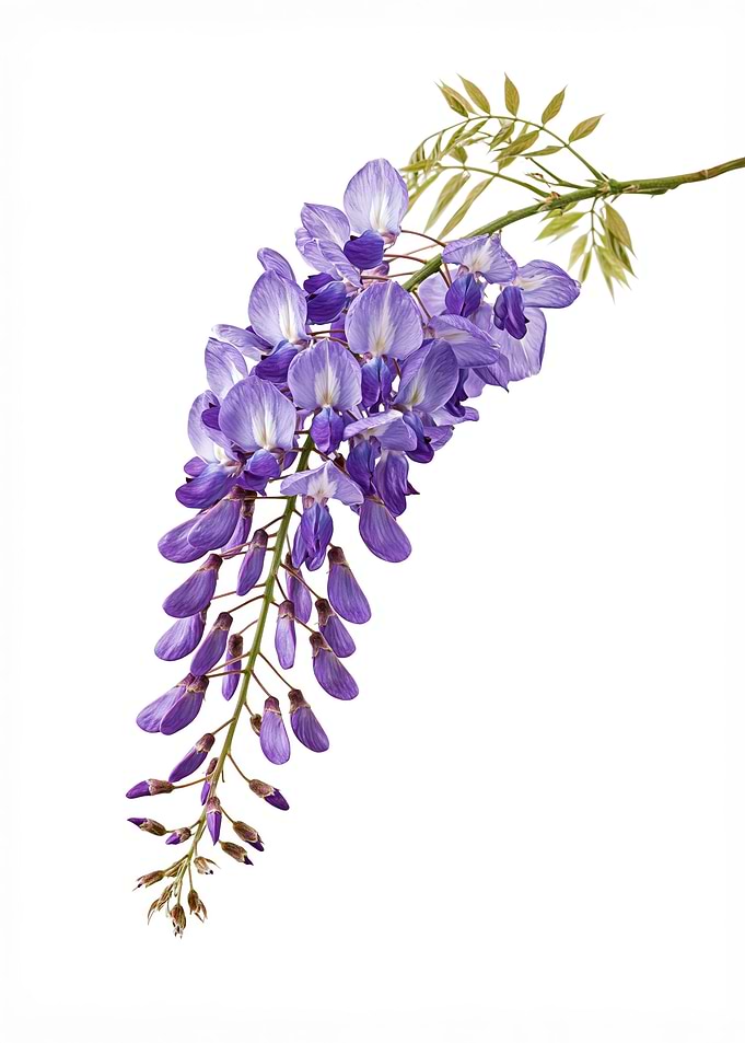 Wisteria Flower Branch