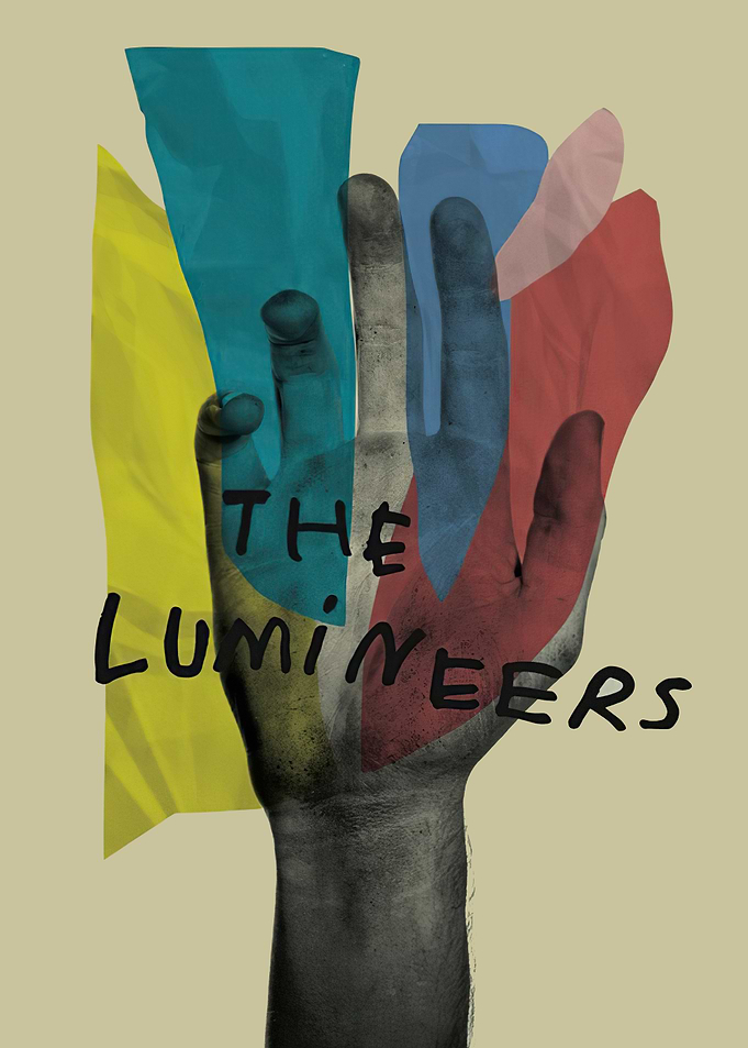 The Lumineers Hand Art