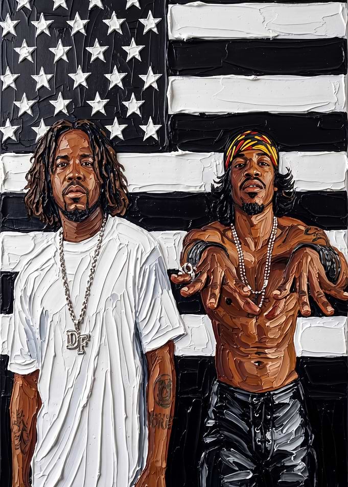 Stankonia Album Cover Painting Art