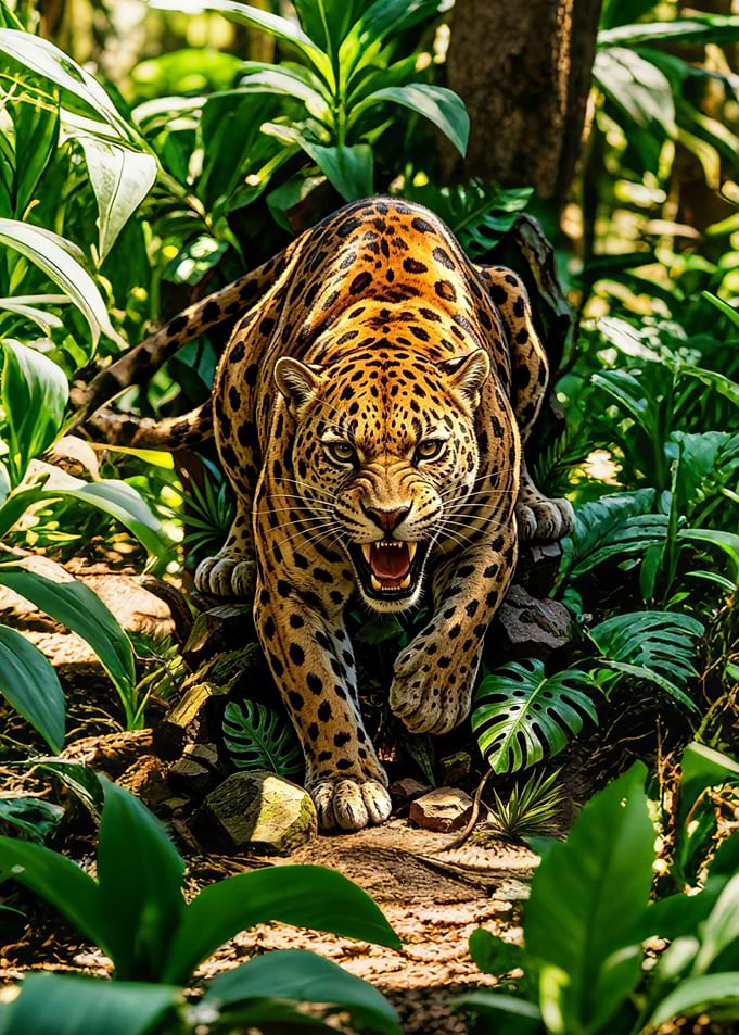 Jaguar in the Jungle
