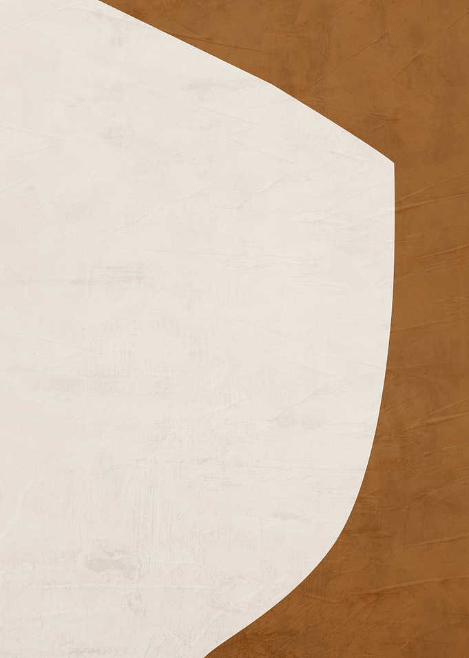 Abstract Beige and Brown Shapes