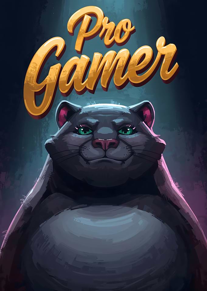 Pro Gamer Black Panther