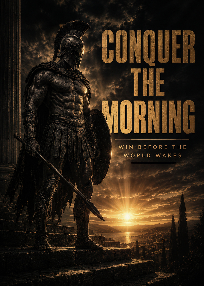 Spartan Warrior Conquer the Morning