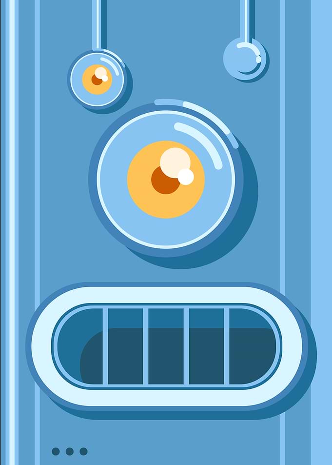 Blue Robot