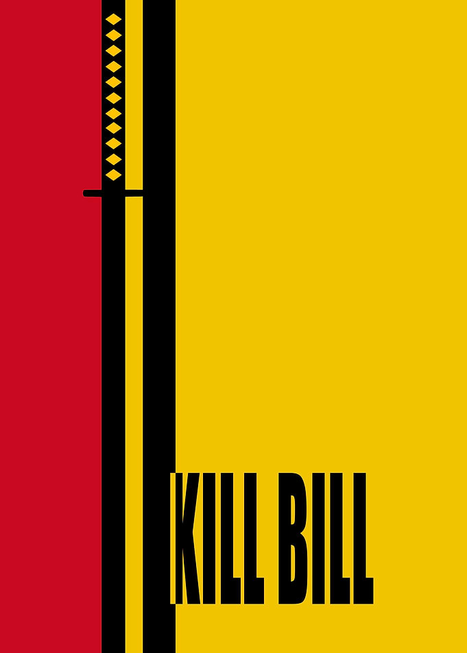 Kill Bill Minimalist Poster