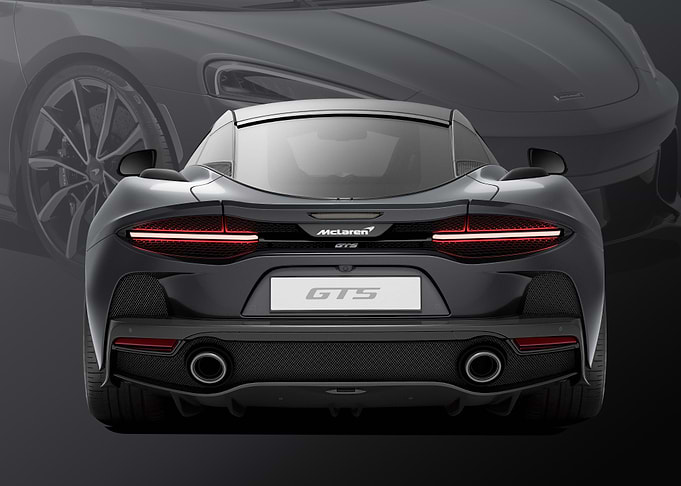McLaren GTS Rear View