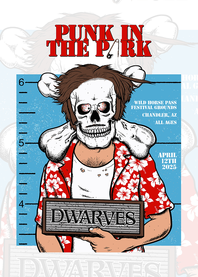 Punk in the Park Dwarves Mugshot