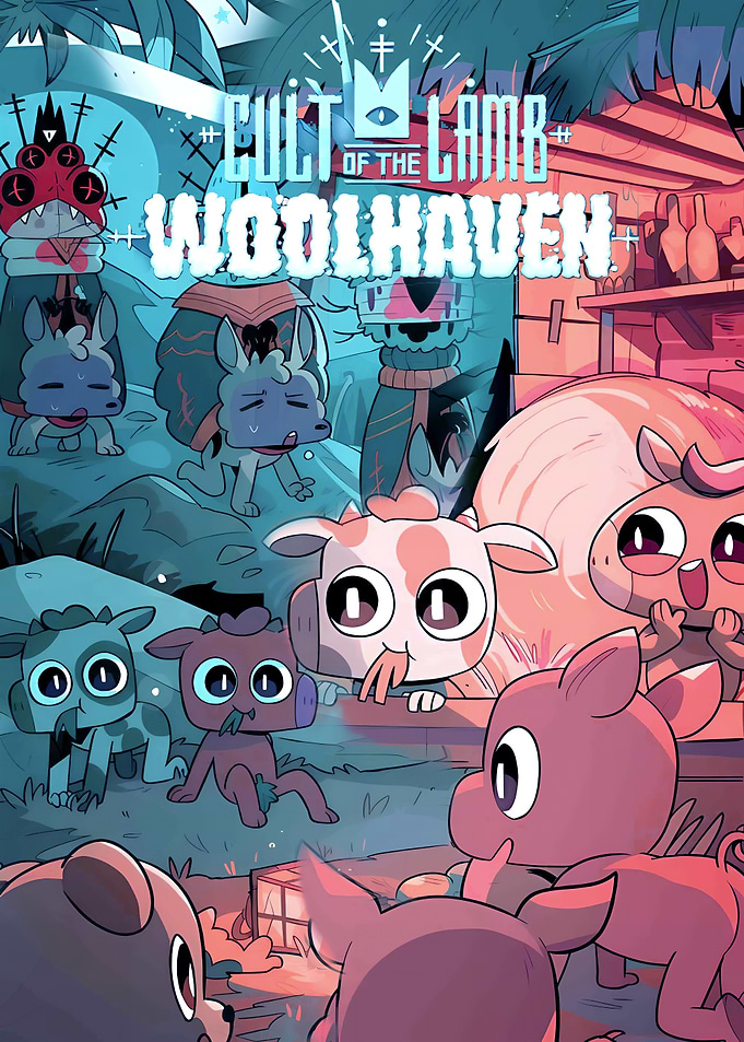 Cult of the Lamb Woolhaven Art