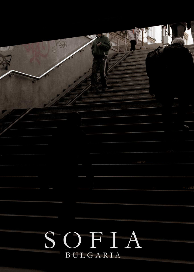 Sofia Bulgaria Stairs