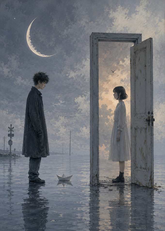 Surreal Doorway to Another World