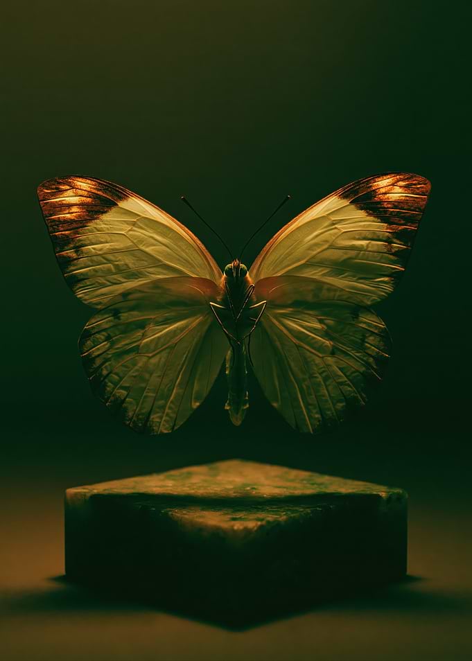 Butterfly on a Pedestal