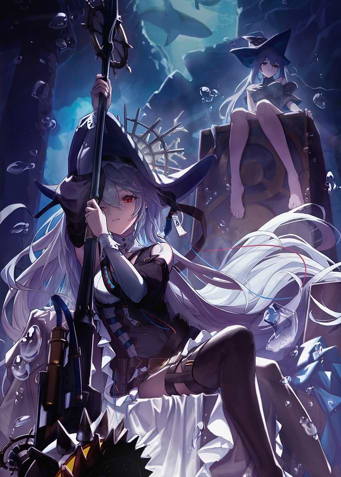 Witches in Underwater Setting