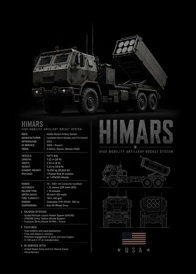 HIMARS High Mobility Artillery Rocket System