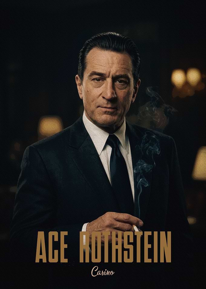 Robert De Niro as Ace Rothstein