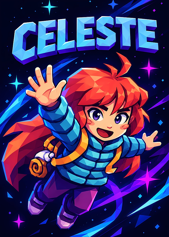 Celeste Game Poster