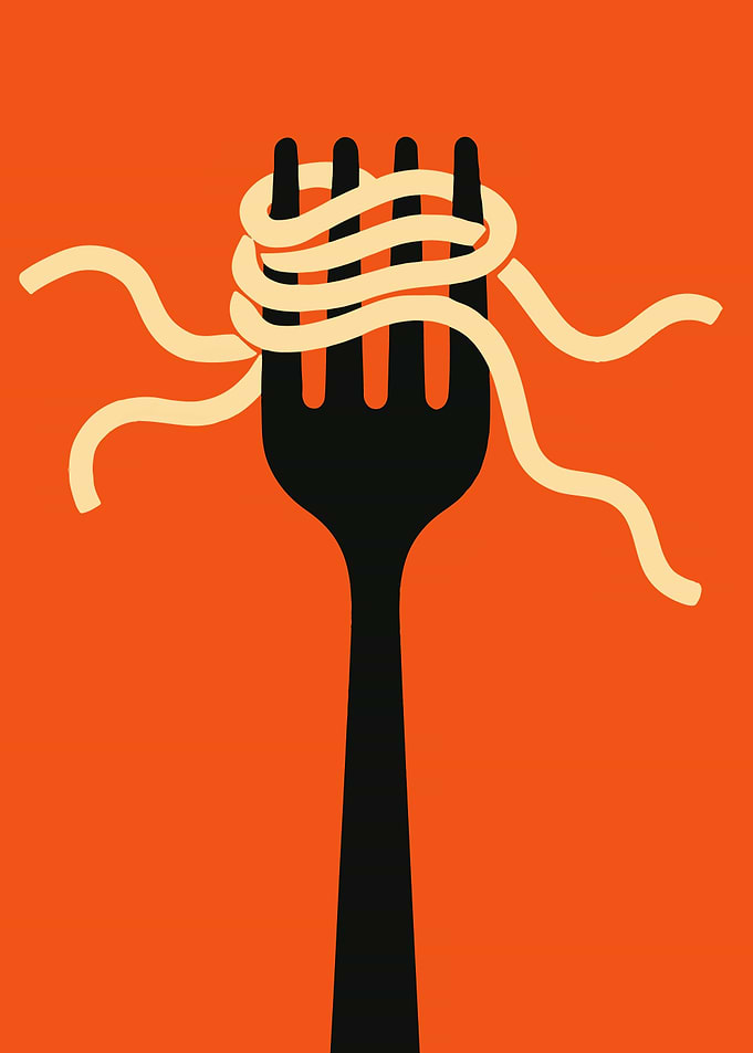 Spaghetti on a Fork