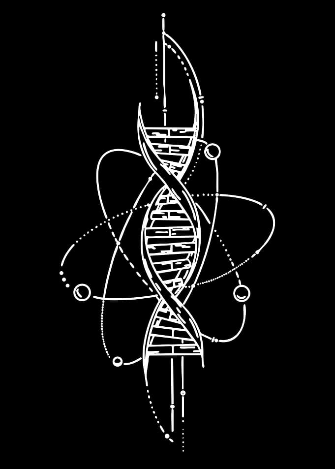 Abstract DNA and Atomic Structure