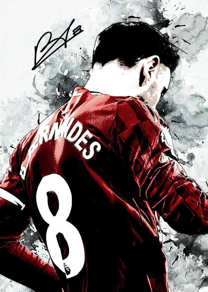 Soccer Player Bruno Fernandes
