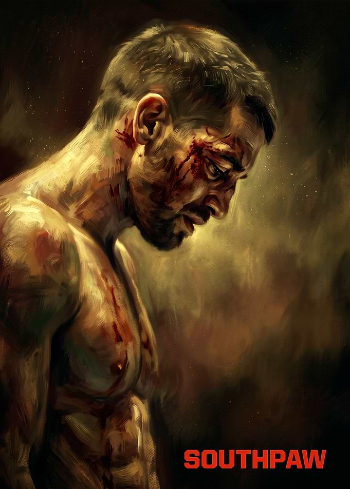 Southpaw Movie Poster Art